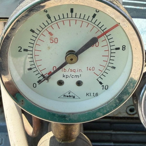 Air Compressor German Made used, 0.75 kW, 220V/380V, 1.430 rpm