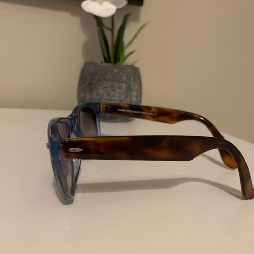 Touch women's sunglasses used, blue and brown