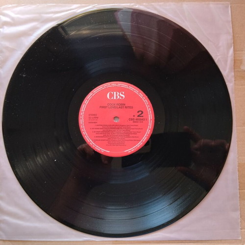 Cock Robin First Love Last Rites LP used, rock