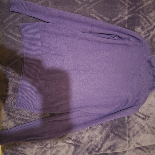 Purple Turtleneck Sweater like new, size M
