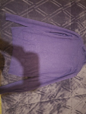 Purple Turtleneck Sweater like new, size M