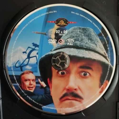 Jackie Chan & Pink Panther DVD like new, 2 comedy and action movies