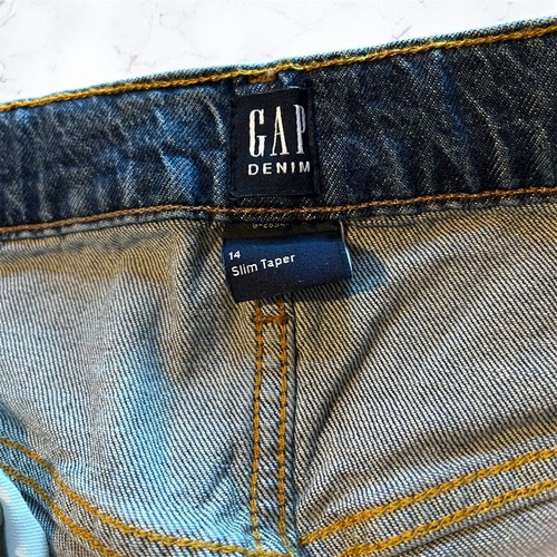 GAP Denim jeans for boys 14 years old, dark blue, like new