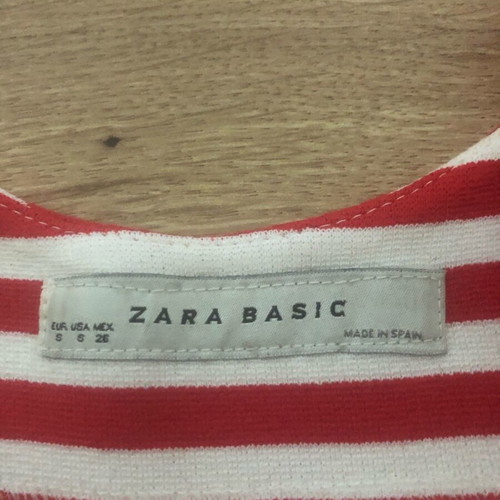 Φόρεμα Zara ριγέ κόκκινο άσπρο σαν καινούργιο, μέγεθος S