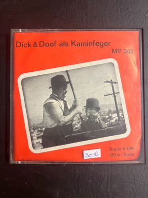 Ταινία Dick & Doof als Kaminfeger MP302 Super 8 SW σαν καινούργιο
