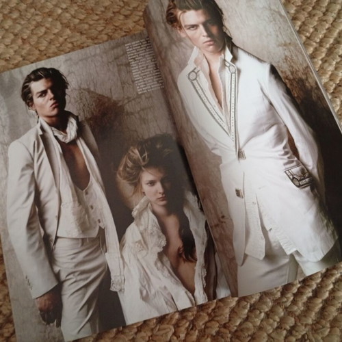 L' Uomo Vogue 2006 Italian men's fashion magazine like new