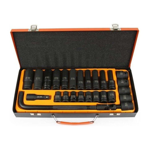 Air socket set short-long in metal case new