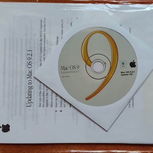 Apple Mac OS X CD-ROM new, collector's edition 2001