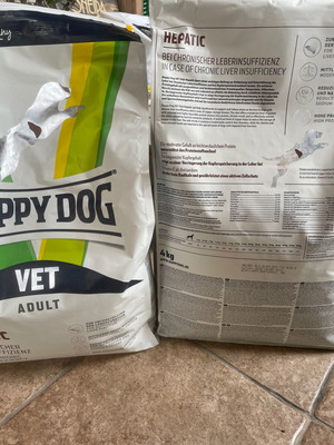 Happy Dog Hepatic clinical dry food 6kg new
