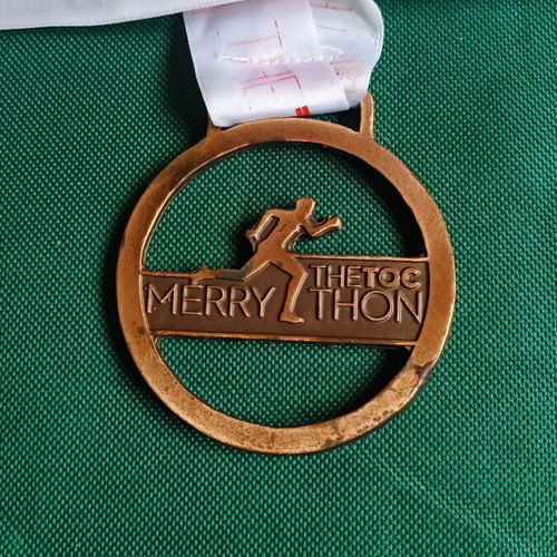 TheTOC Merrython 2019 collectible medal like new, authentic