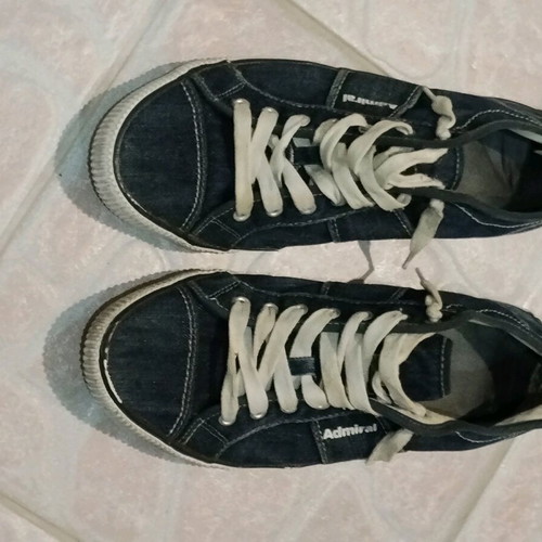 Admiral men's sneakers used, size 44, blue