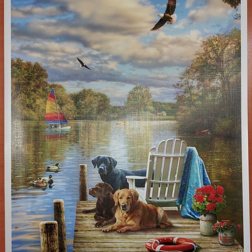 Cobble Hill Dog Day Afternoon 1000-piece puzzle