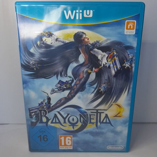Bayonetta 2 Wii U English version like new with manual