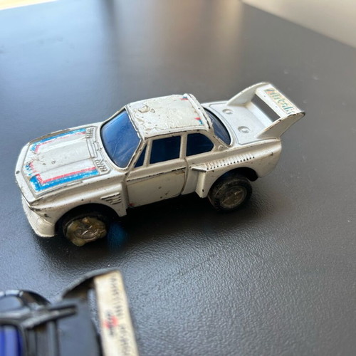 Metal toy cars old used Hong Kong