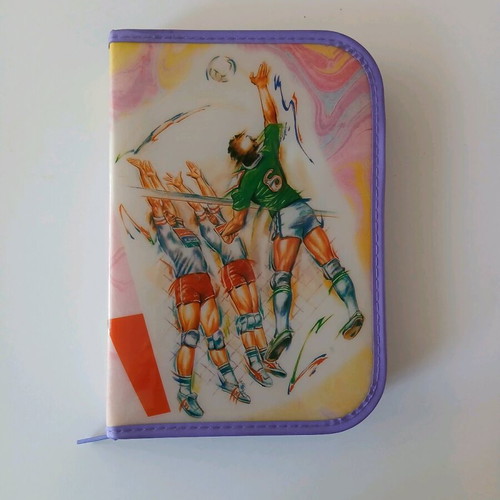 Vintage 90s school pencil case new from bookstore stock