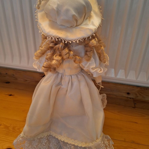 Porcelain doll 43cm