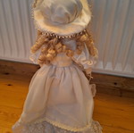 Porcelain doll 43cm