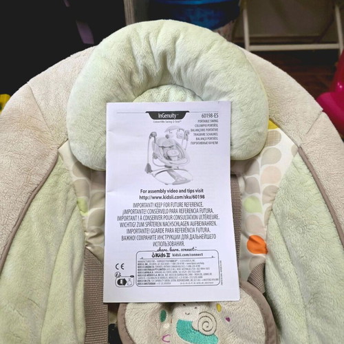 InGenuity 60197-ES baby relax like new with vibration and music