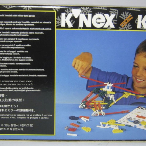 K'NEX Power 3 models 131 pieces helicopter new