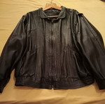 Leather jacket like new, size medium, length 70 cm