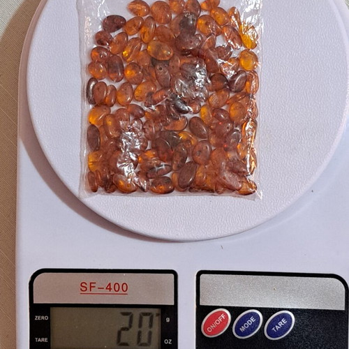 Baltic amber 20g, brown shades, jewelry making