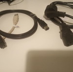 Computer cables like new, usb and power cables