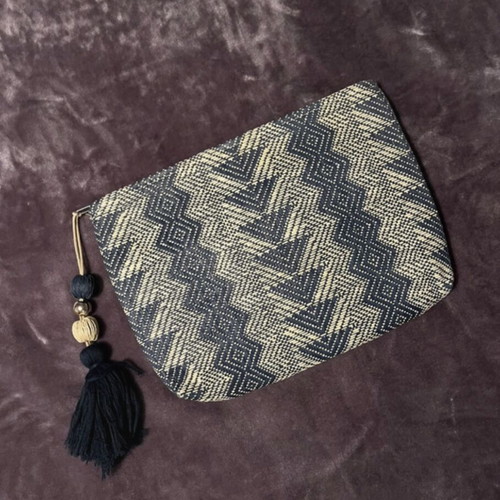 Fullah Sugah blue clutch bag like new