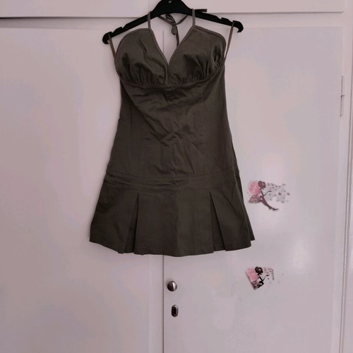 Women's khaki dress small like new