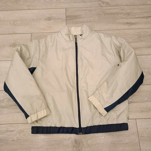 Nike Retro Reversible Jacket used, navy blue and cream
