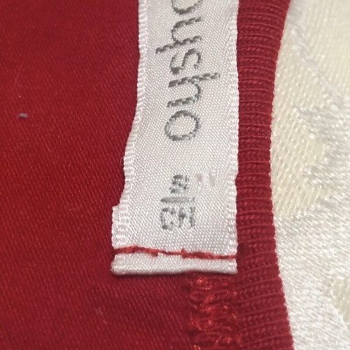 Oysho red tank top with heart print, like new, size S