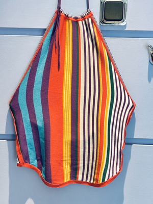 Max & Co. Halter Neck Top colorful, size L, like new