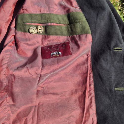 Men's suede jacket Roman Rothschild of Switzerland like new, size L