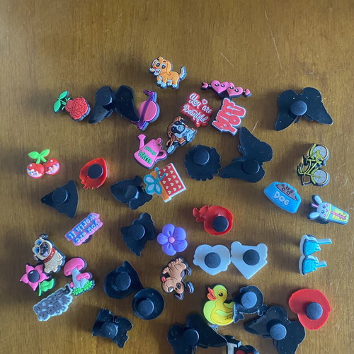 Shoe Charms New Set of 41 Colorful Decorations for Slippers