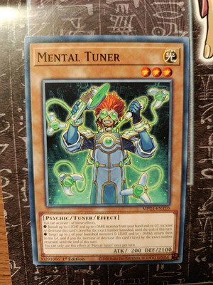 Mental Tuner Yu-Gi-Oh! card like new