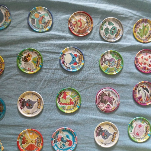 Pokemon tags new, pack of 27 pieces