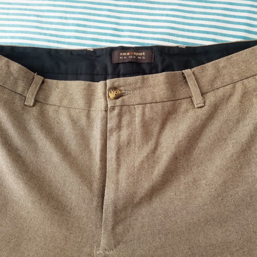 ZARA SPORT men's pants size L champagne color