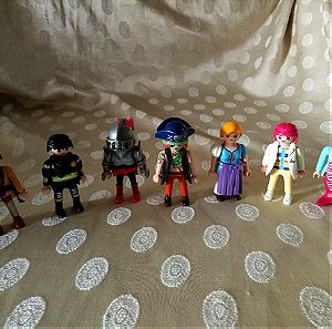 7 διαφορετικοί χαρακτήρες Playmobil