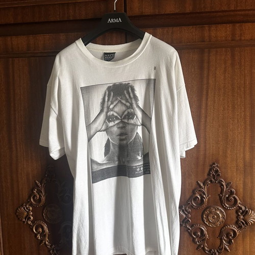 Hype men's t-shirt used, size XL, white
