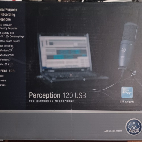 AKG Perception 120 USB condenser microphone new
