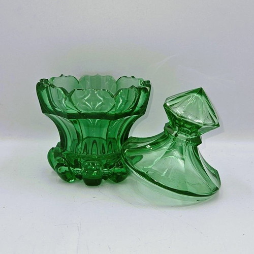 Σπάνιο Μπολ Γλυκών Petal & Loop Boston & Sandwich Glass Co. σαν καινούργιο