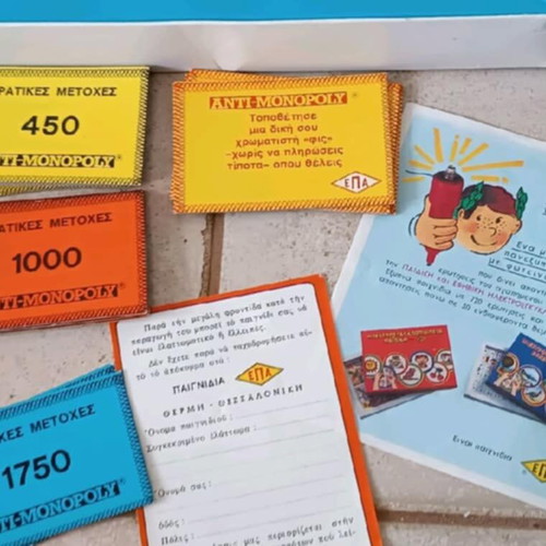Anti-Monopoly board game used