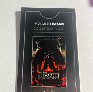Star Wars collectible ticket