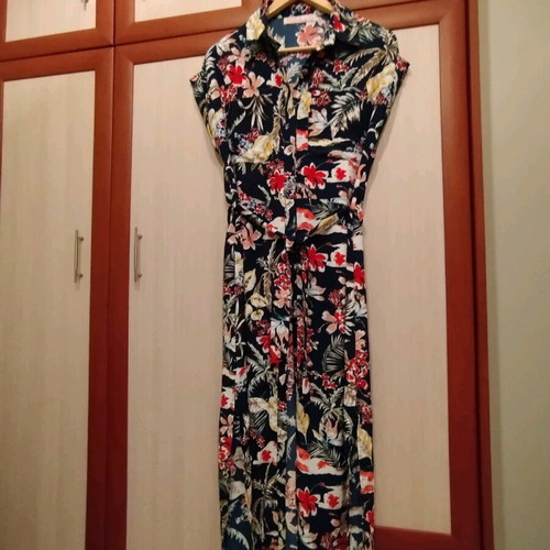 Doca women's dress used, multicolor, size M