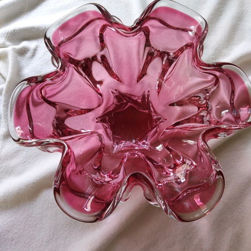 Crystal centerpiece used vintage 1960