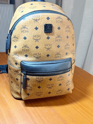 Mcm backpack shoulder bag like new, black and brown