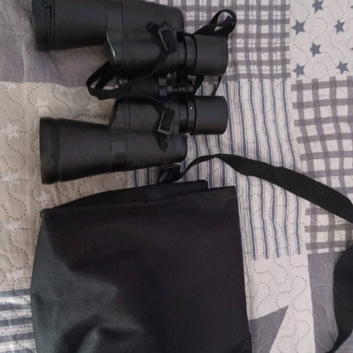 Breaker binoculars used, model 7x50 with 119m field of view