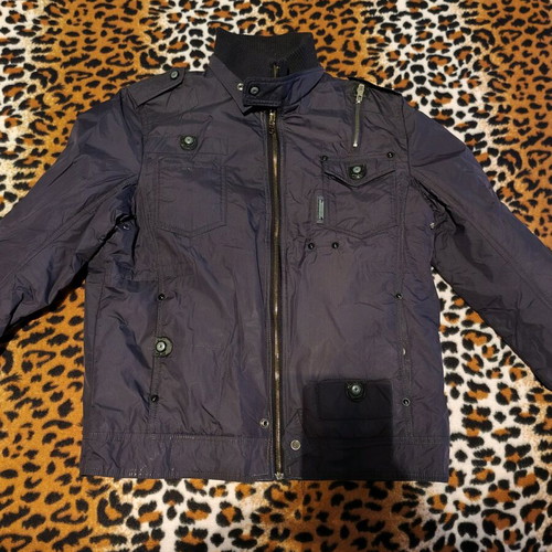 Men's jacket used gray size M