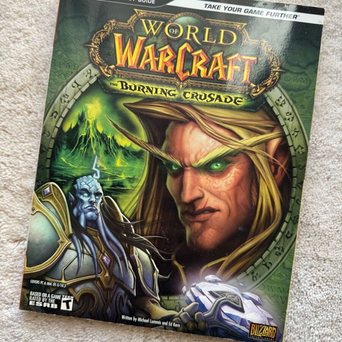 WoW The Burning Crusade Official Guide like new