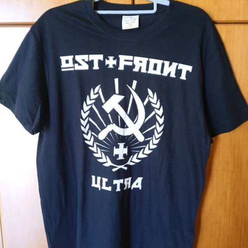 Ost+Front t-shirt collectible, size L, like new, black