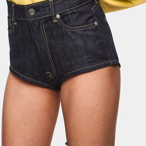 Dua Lipa x Pepe Jeans denim shorts size Medium like new, blue